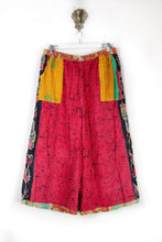 Load image into Gallery viewer, Cropped Kantha Pants XL (6183)