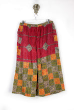 Load image into Gallery viewer, Cropped Kantha Pants XL (6188)