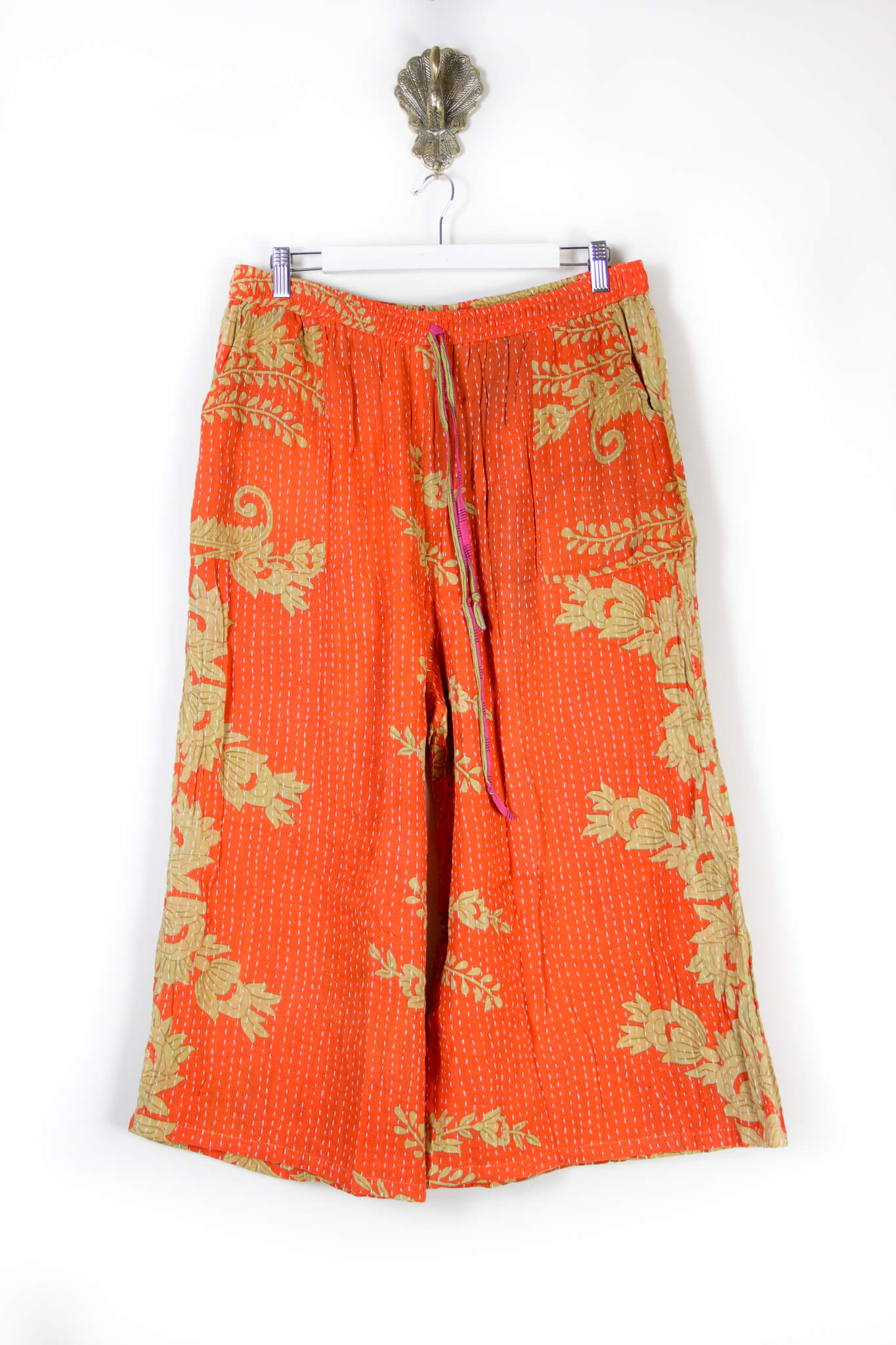 Cropped Kantha Pants XL (6195)