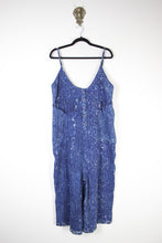 Load image into Gallery viewer, Stonewash Kantha Jumpsuit - Flora