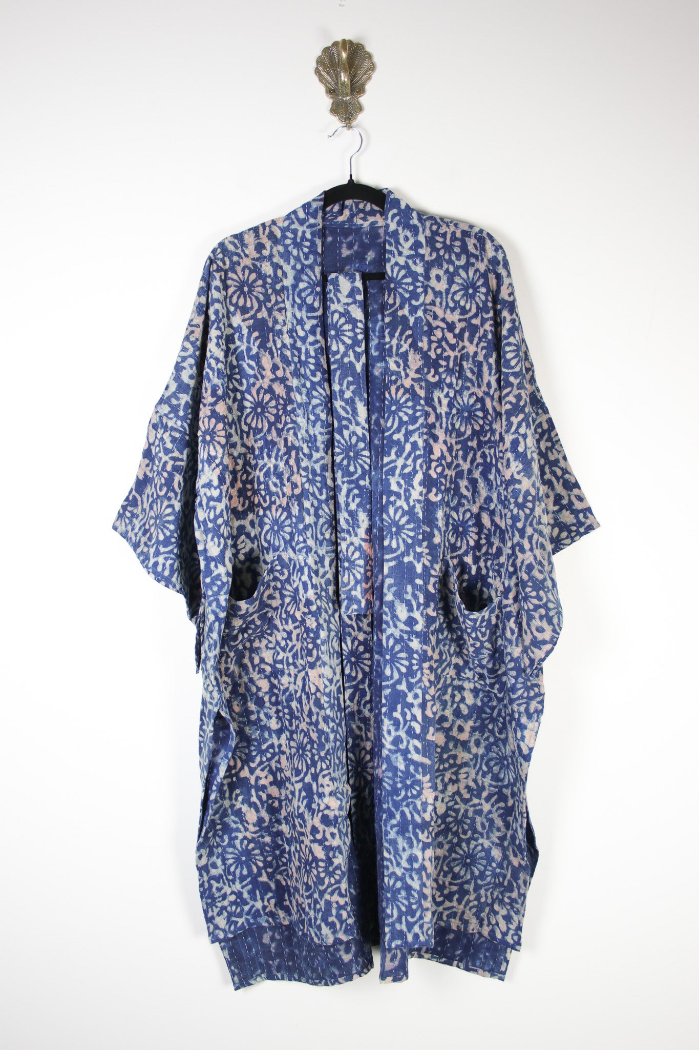 Stonewash Kantha Kimonos - Spice