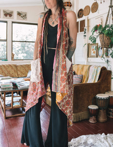 Gemini Kantha Vest (2371)