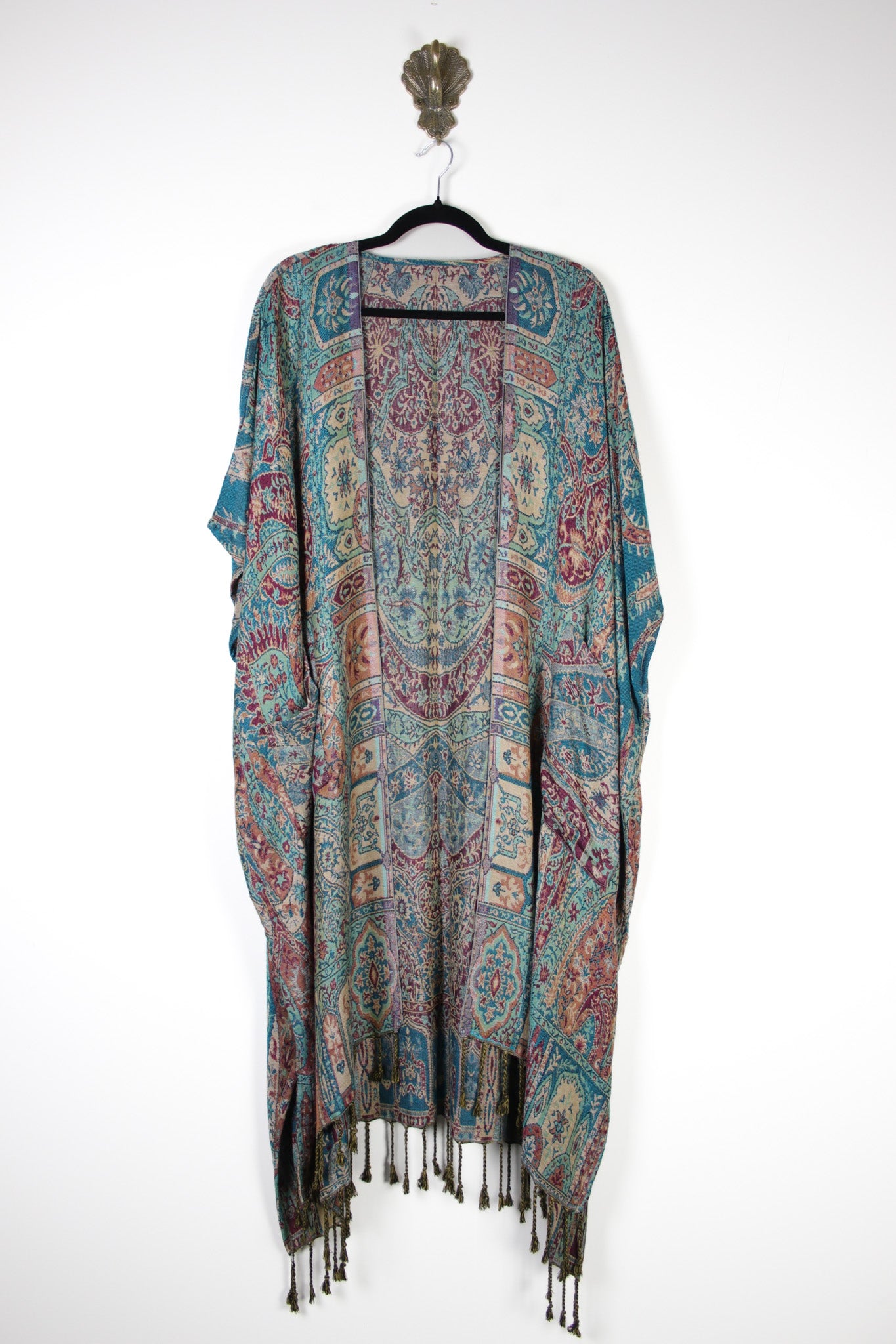 Jamawar Ruana - Turquoise