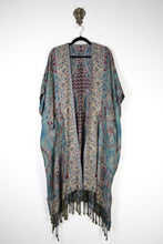 Charger l&#39;image dans la galerie, Jamawar Ruana - Sapphire