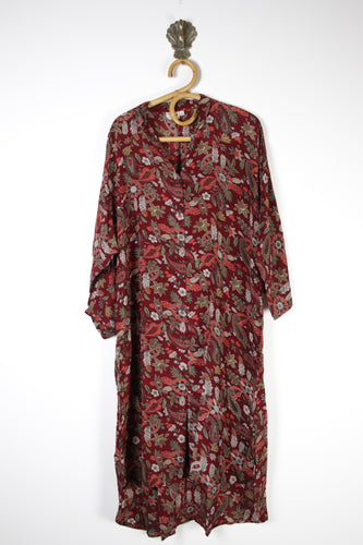 Jasmine Silk Shirtdress 2XL (15301)