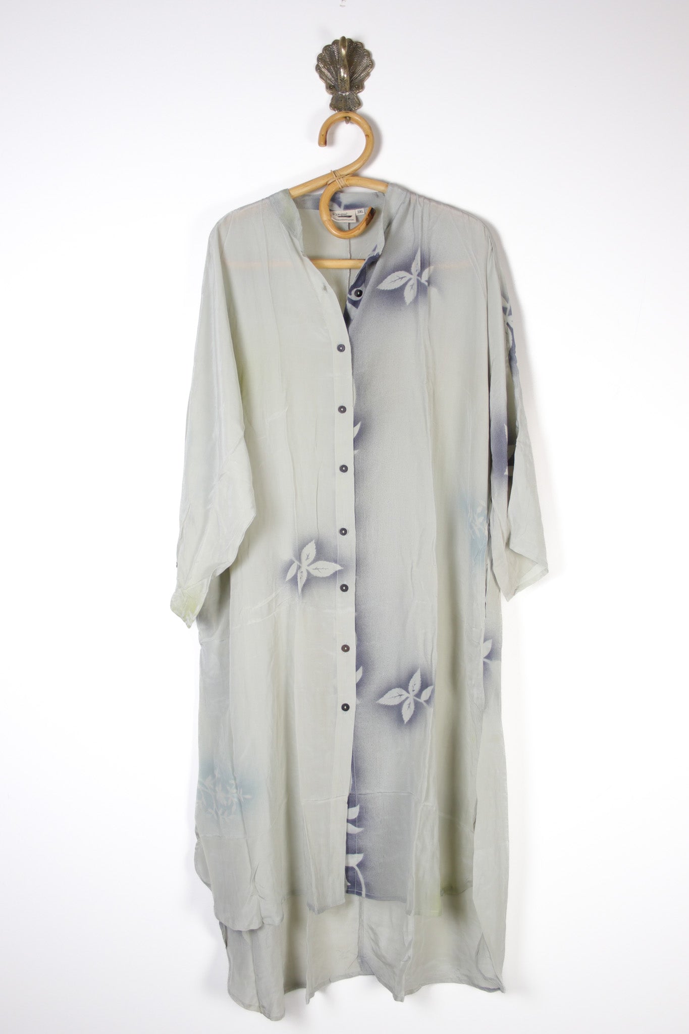Jasmine Silk Shirtdress 3XL (15302)