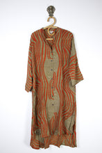 Load image into Gallery viewer, Jasmine Silk Shirtdress 3XL (15303)