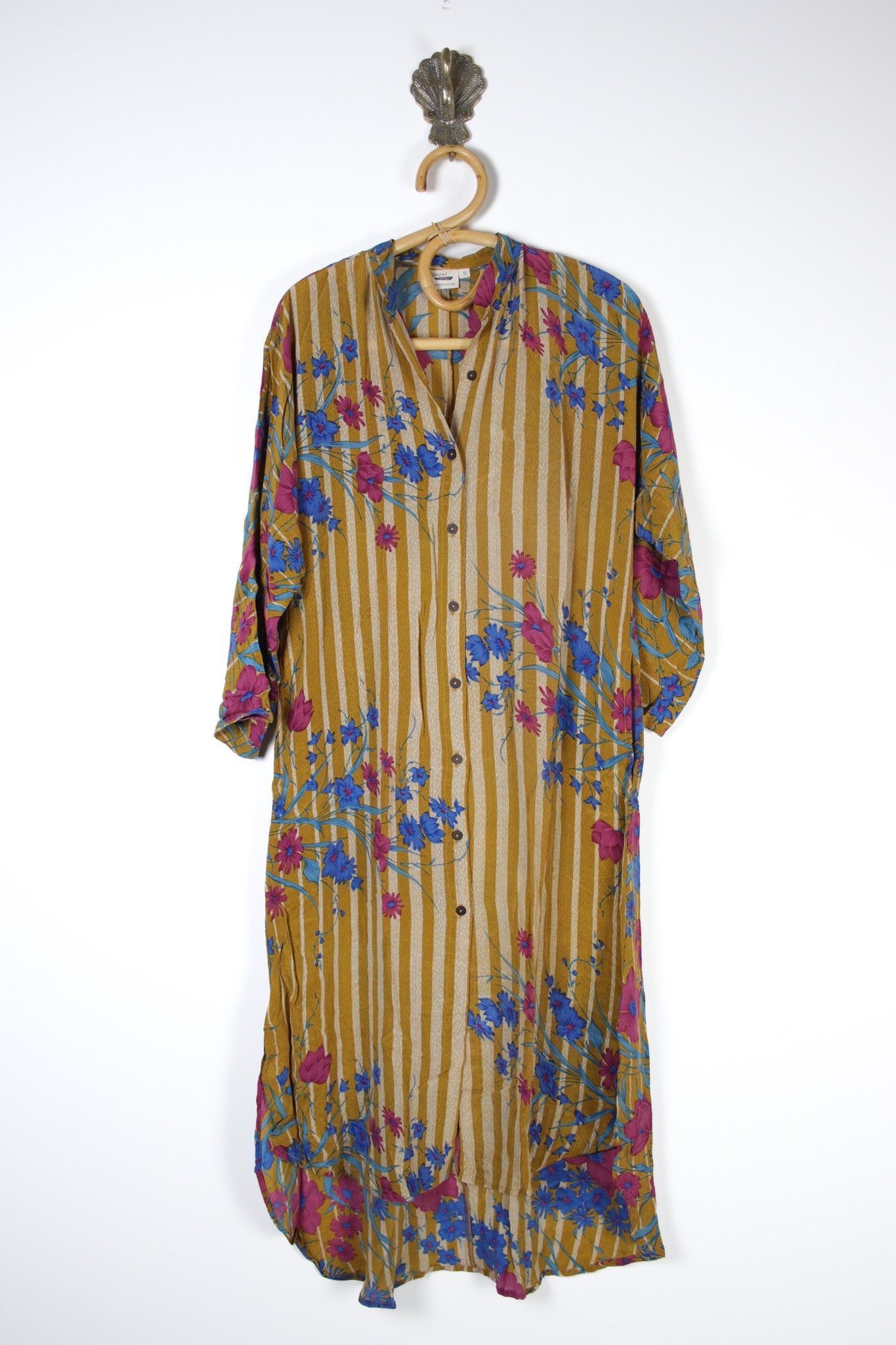 Jasmine Silk Shirtdress S (15294)