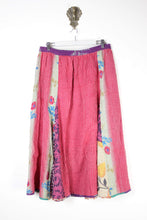 Load image into Gallery viewer, Juno Kantha Skirt XL (7945)