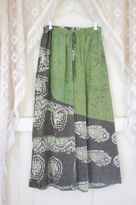 Kantha Palazzo Pants L (2205)