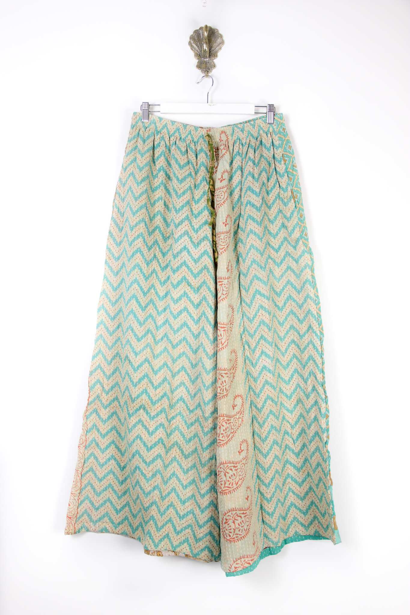 Kantha Palazzo Pants L (6747)