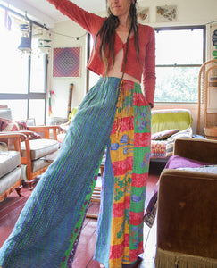 Wholesale Lot - Kantha Palazzo Pants - 12qty