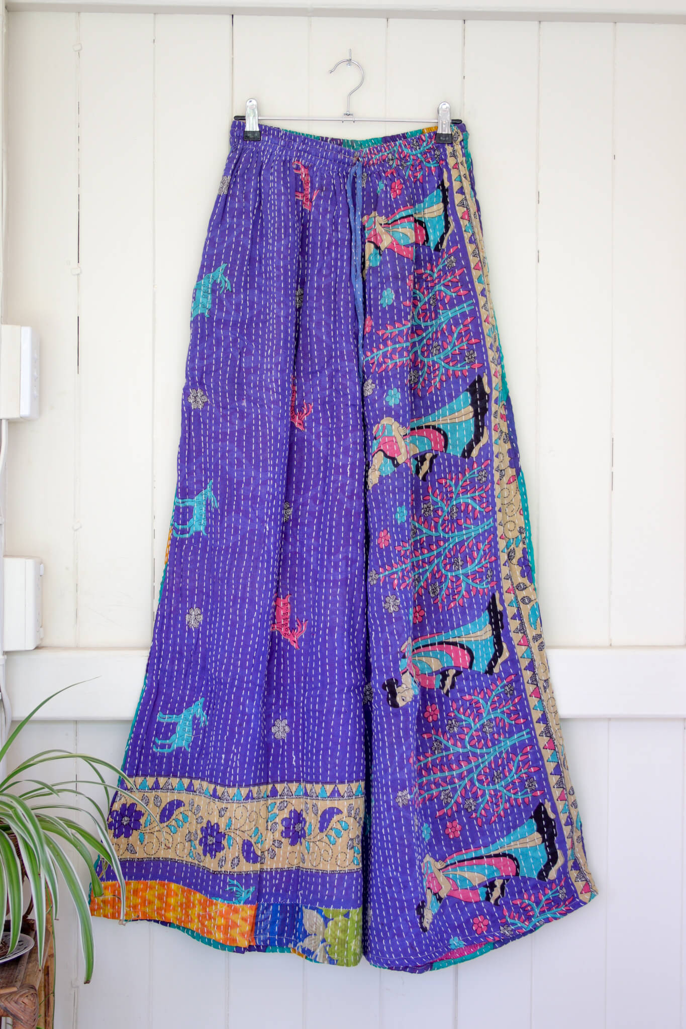 Kantha Palazzo Pants S (2242)