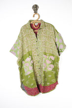 Carica l&#39;immagine nel visualizzatore di Gallery, Lila Kantha Shirt 3XL (10564)