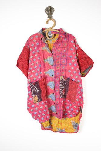 Lila Kantha Shirt XL (10620)