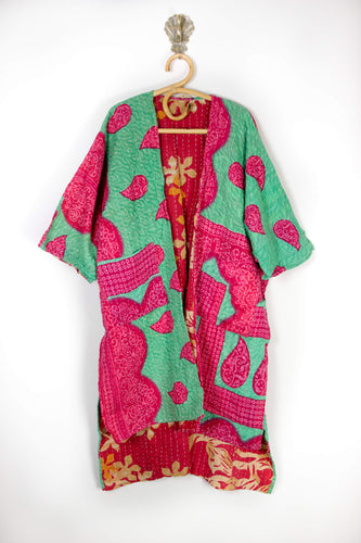 Kantha Ruana l/slv (4576)