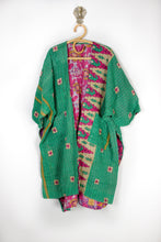 Load image into Gallery viewer, Kantha Ruana l/slv (4579)