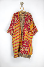 Load image into Gallery viewer, Kantha Ruana l/slv (4580)