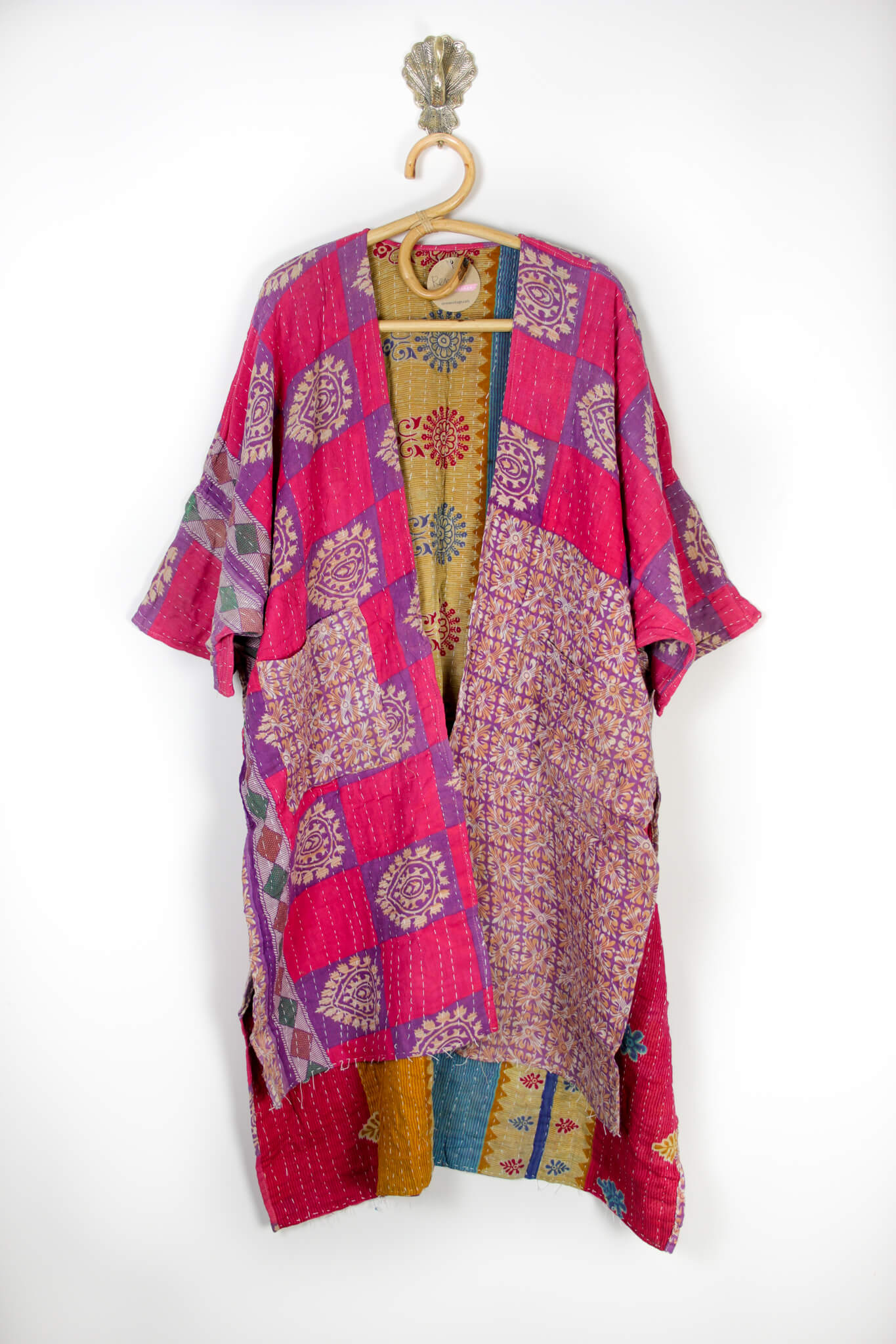 Kantha Ruana l/slv (4585)