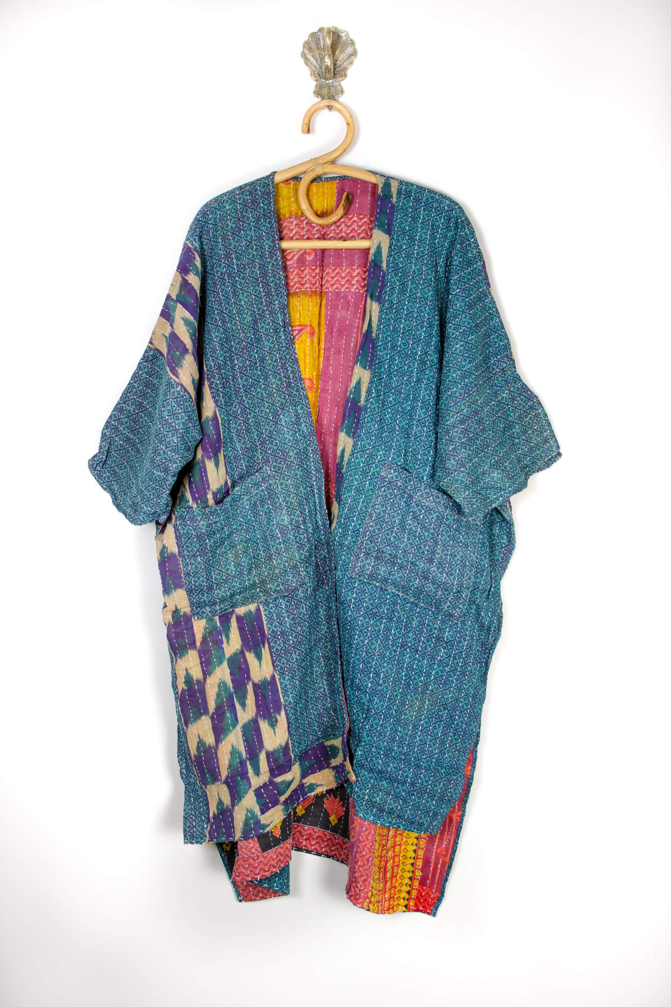 Kantha Ruana l/slv (4588)