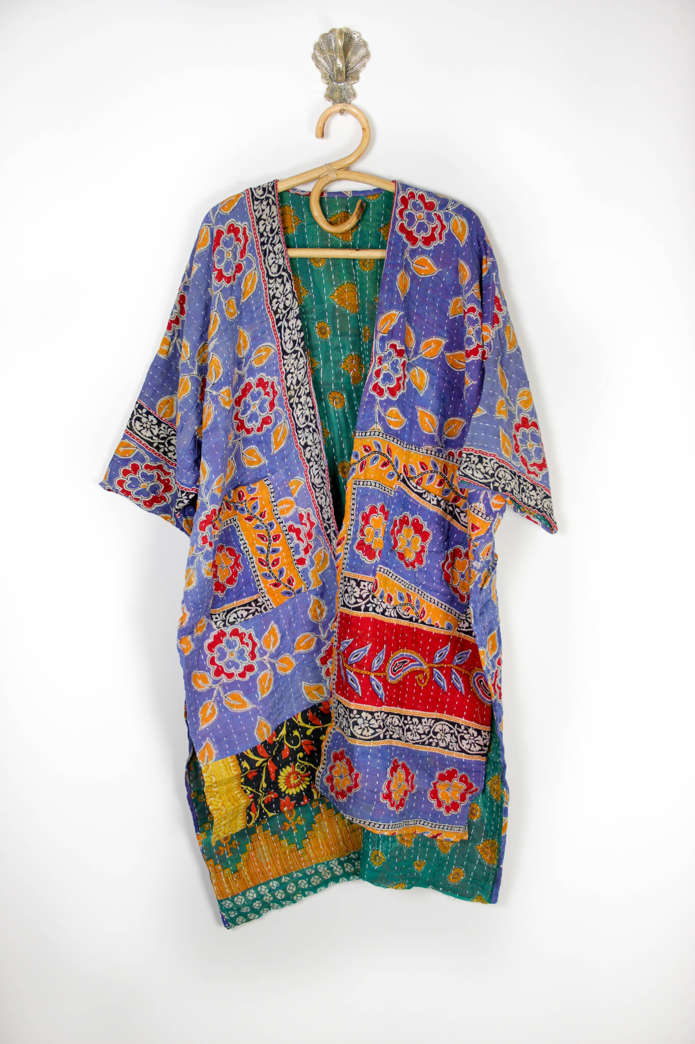 Kantha Ruana l/slv (4593)