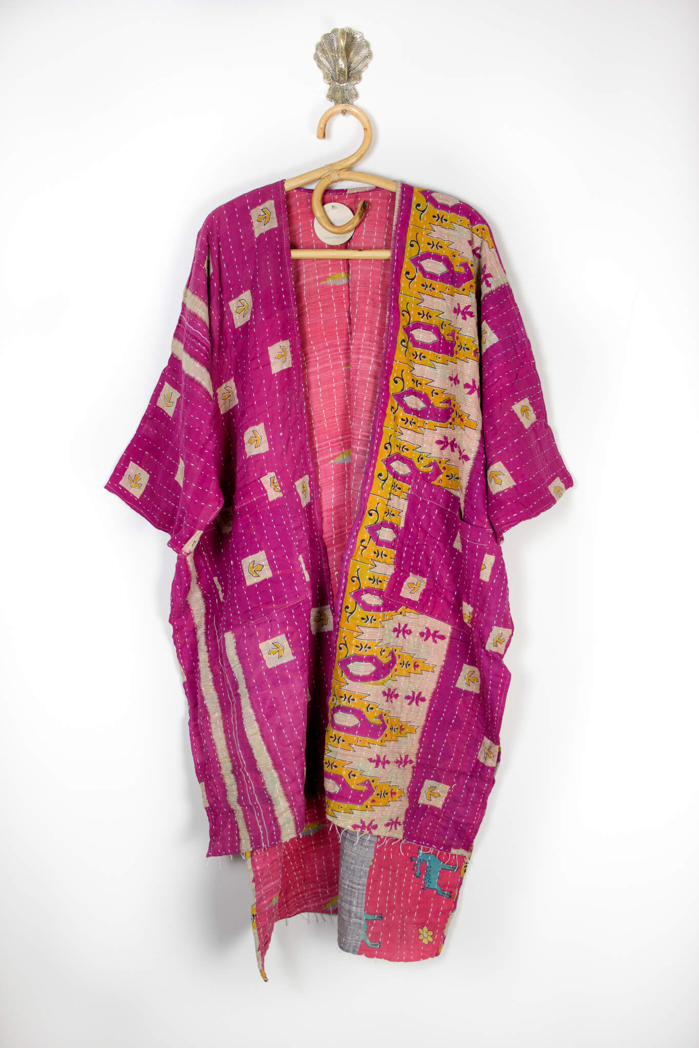 Kantha Ruana l/slv (4596)