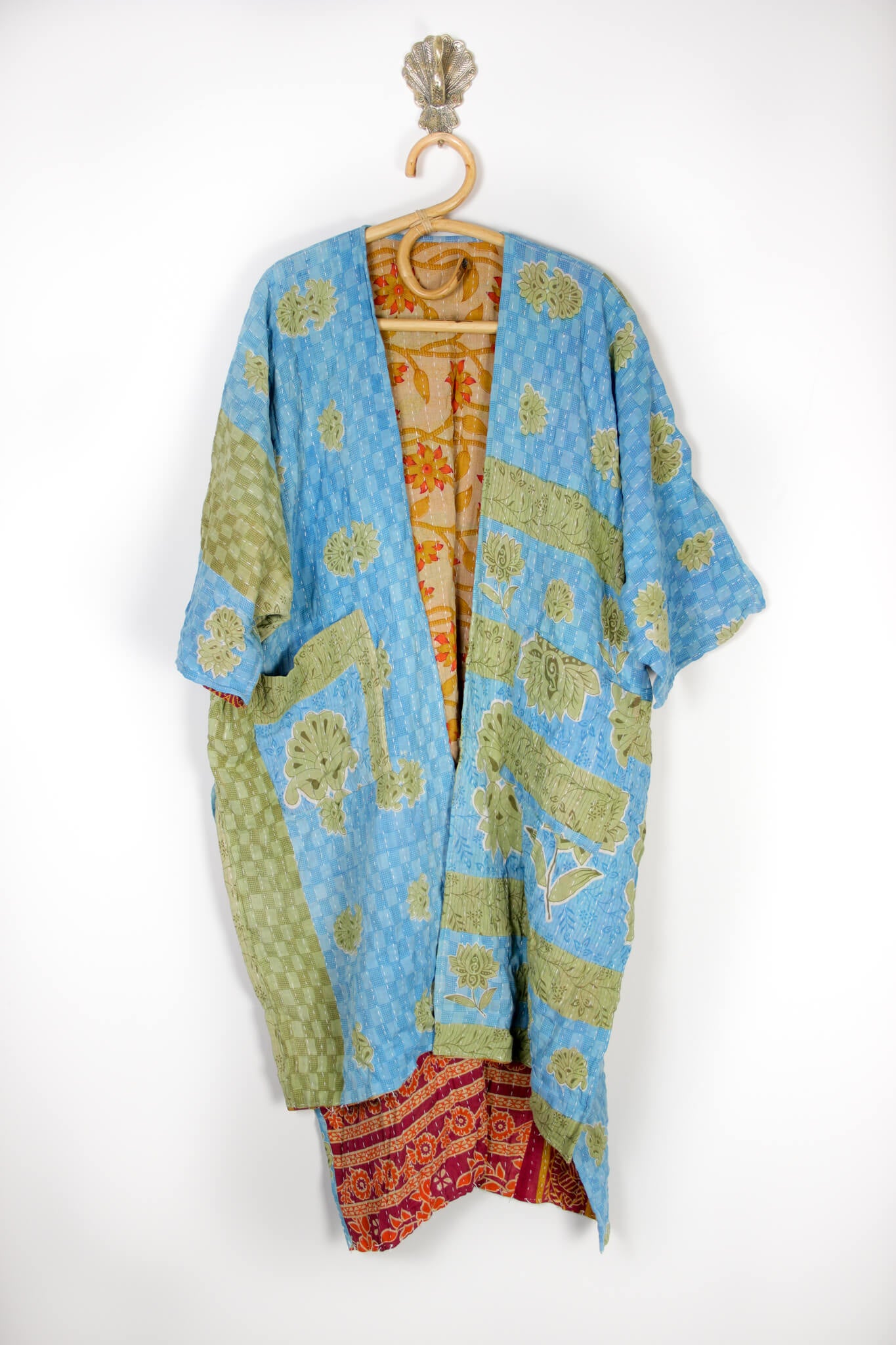 Kantha Ruana l/slv (4598)