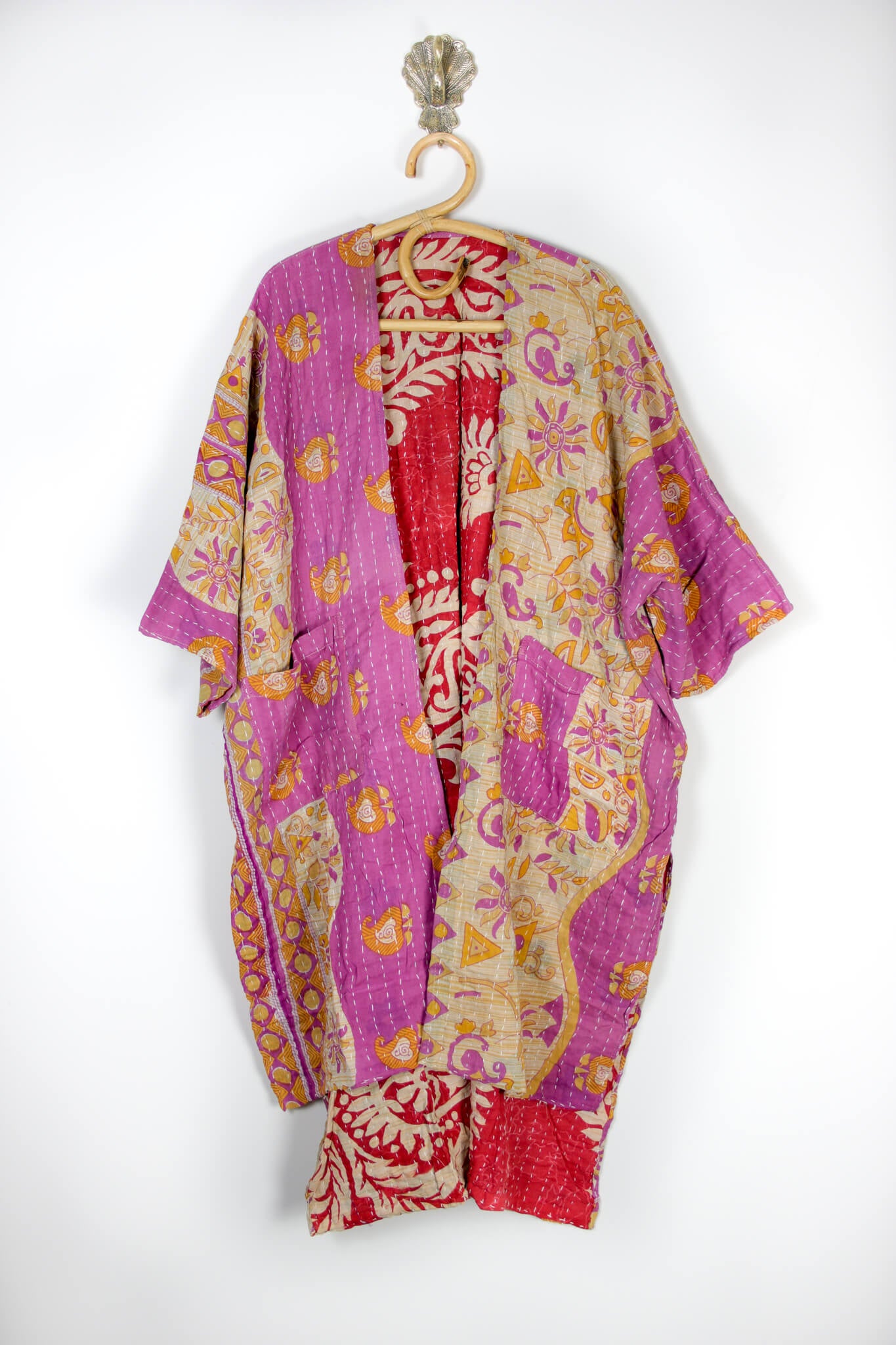 Kantha Ruana l/slv (4603)