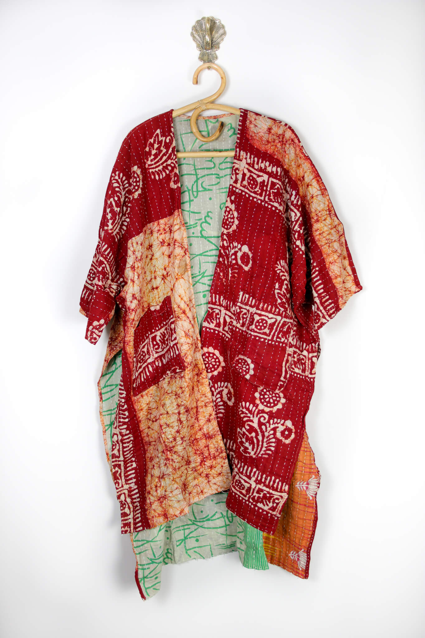 Kantha Ruana l/slv (4605)