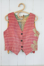 Load image into Gallery viewer, Moksha Reversible Kantha Vest L (3035)