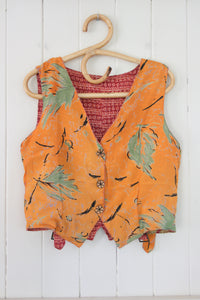 Moksha Reversible Kantha Vest L (3035)