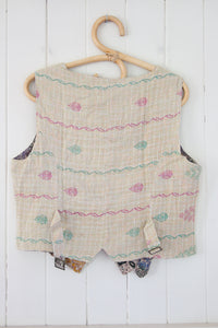 Moksha Reversible Kantha Vest L (3050)