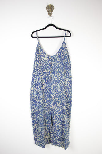 Stonewash Kantha Jumpsuit - Paisley
