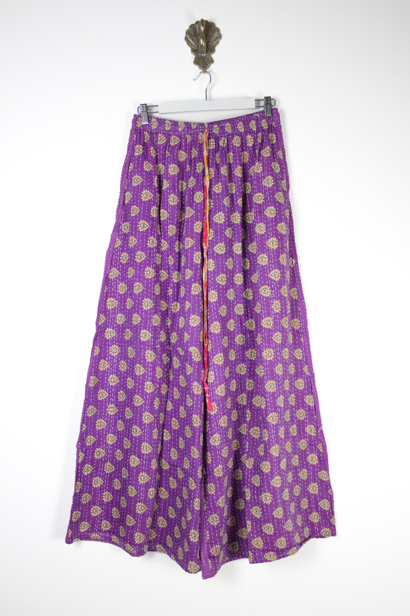 Kantha Palazzo Pants M (15016)