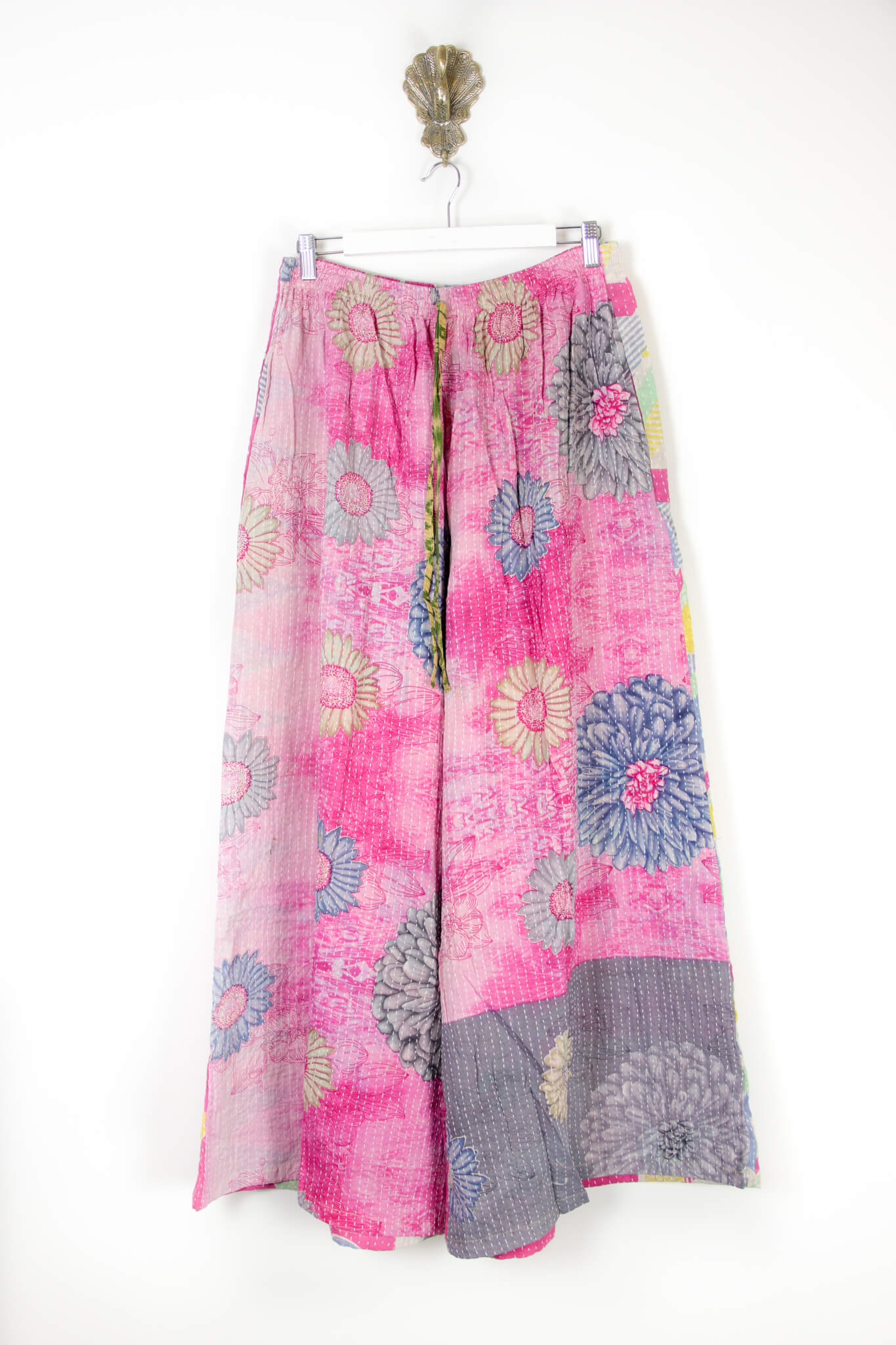 Kantha Palazzo Pants L (6690)