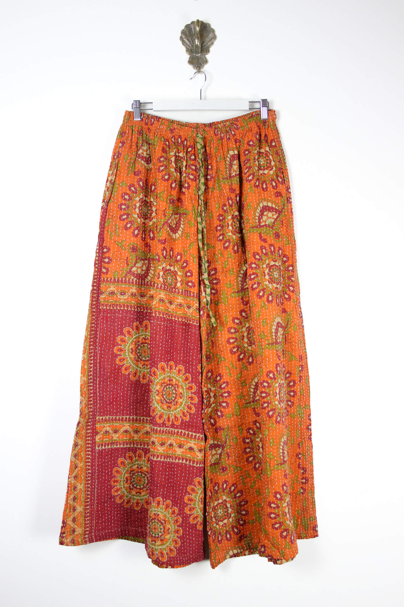 Kantha Palazzo Pants L (7655)