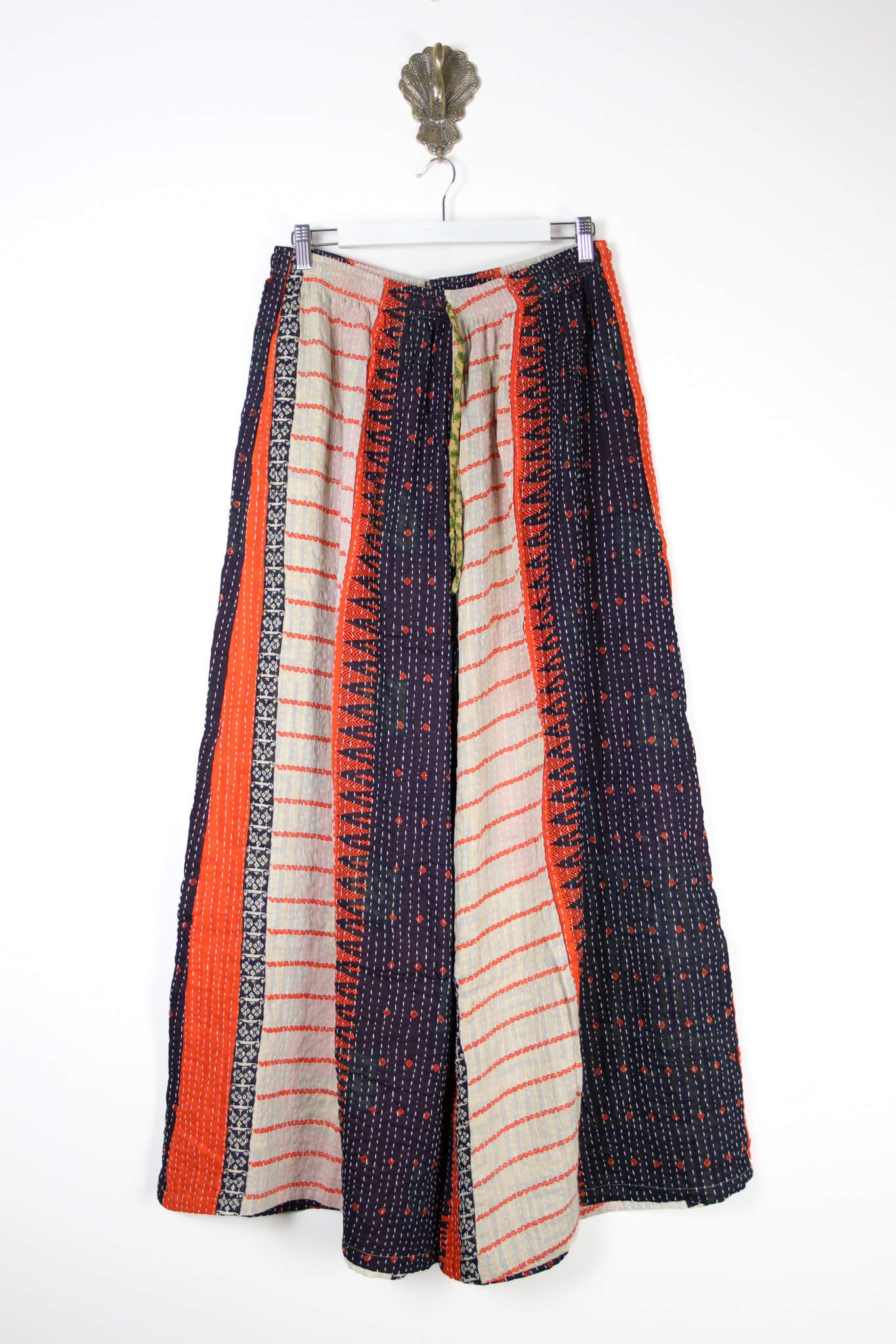 Kantha Palazzo Pants L (7657)