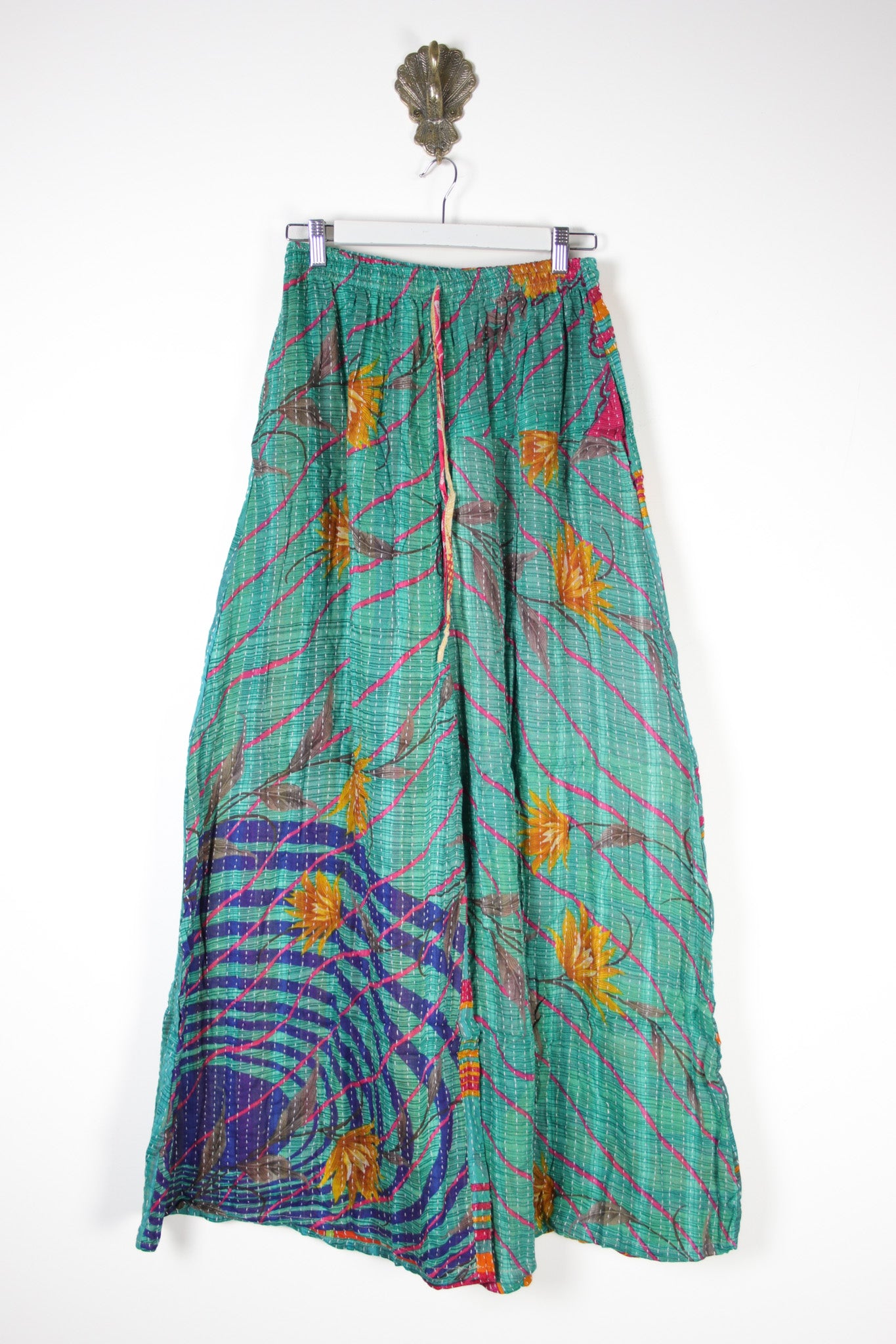 Kantha Palazzo Pants S (14261)