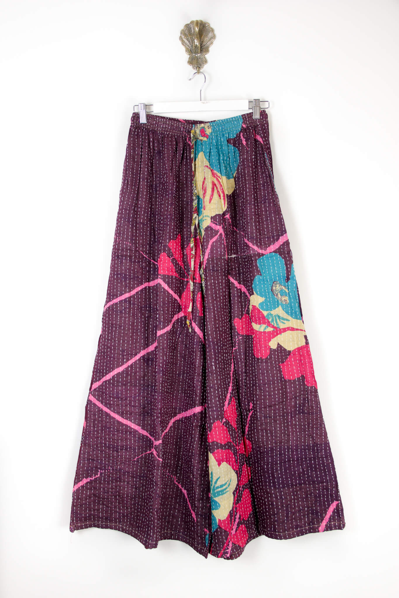 Kantha Palazzo Pants S (6734)