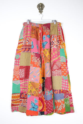 Patchwork Palazzo Pants 2XL (14663)