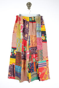 Patchwork Palazzo Pants 2XL (14666)