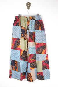 Patchwork Palazzo Pants 2XL (14667)