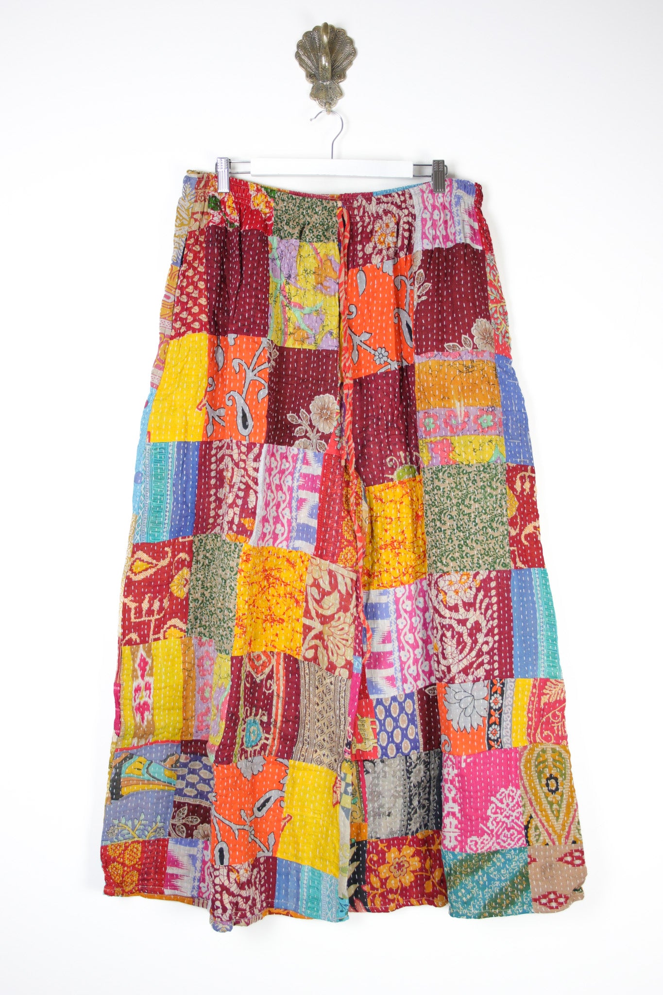 Patchwork Palazzo Pants 2XL (14670)