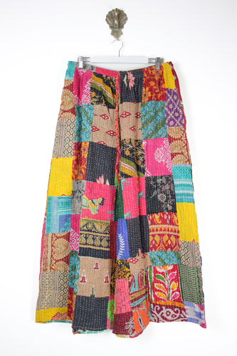 Patchwork Palazzo Pants 2XL (14671)