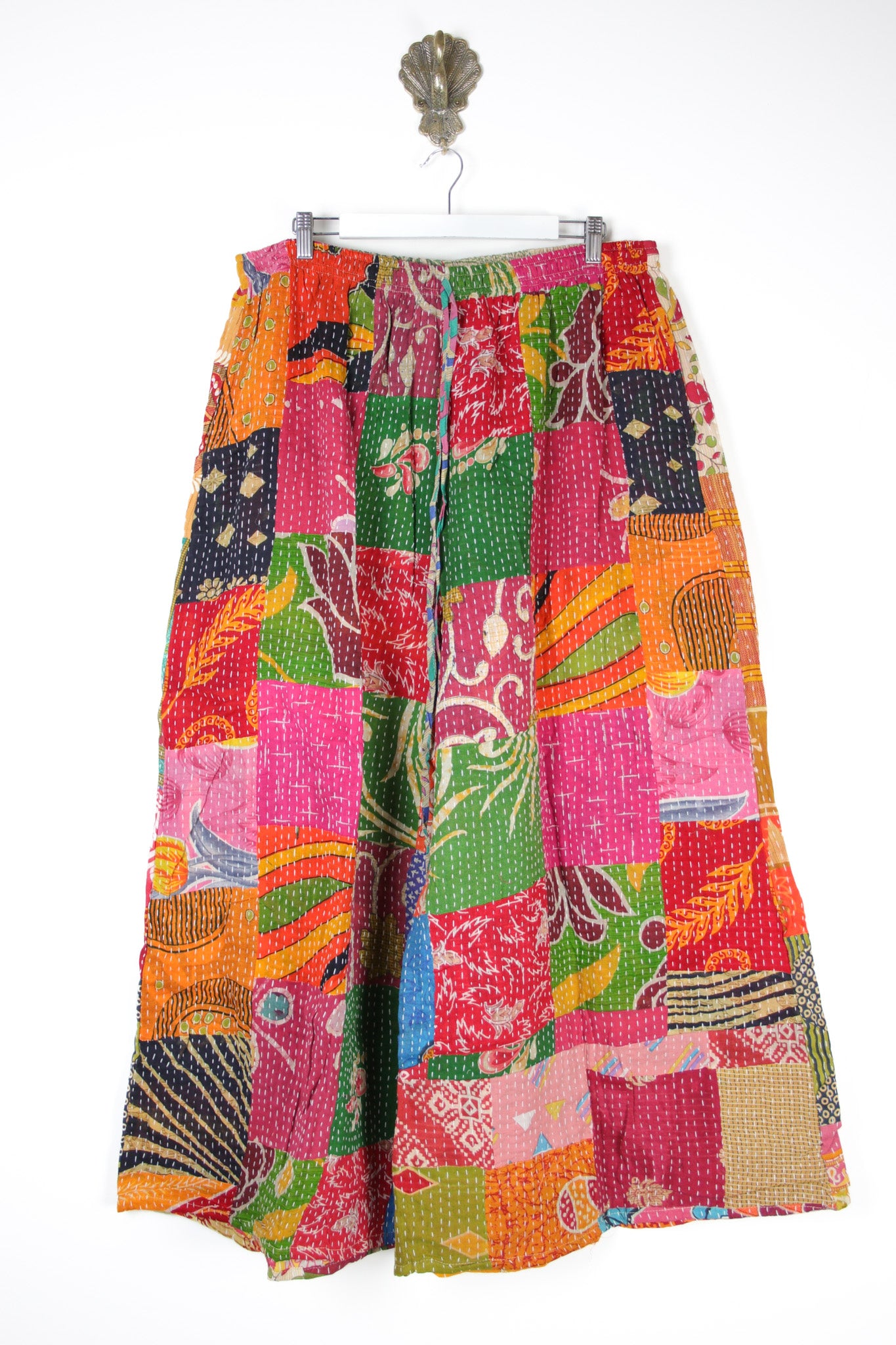 Patchwork Palazzo Pants 3XL (14654)