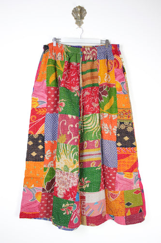 Patchwork Palazzo Pants 3XL (14656)