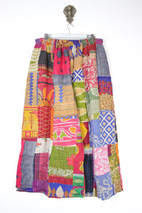 Patchwork Palazzo Pants 3XL (14656)