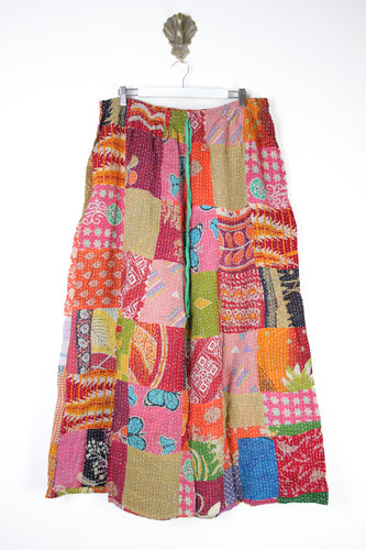 Patchwork Palazzo Pants 3XL (14658)