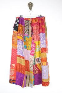 Patchwork Palazzo Pants 3XL (14658)