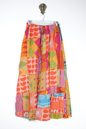 Patchwork Palazzo Pants M (14695)